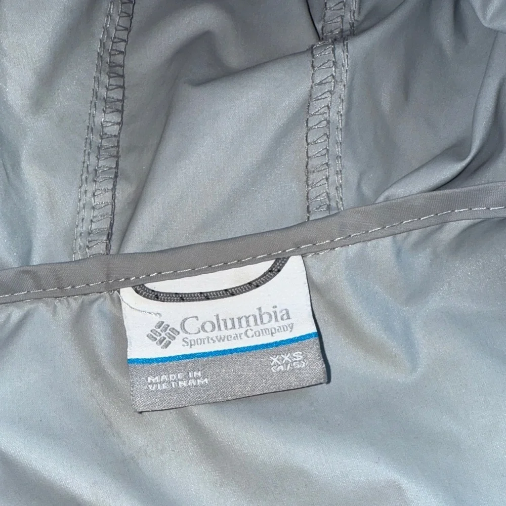 Columbia Kids Light Gray Raincoat